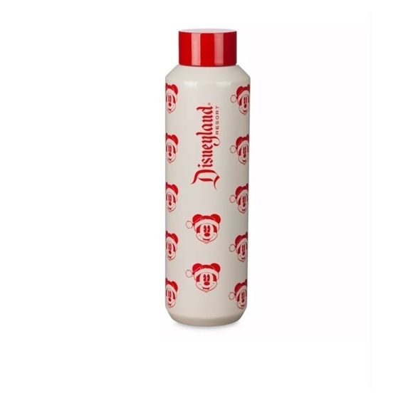 Disney Disneyland Starbucks Mickey Icon Holiday Stainless Steel Water Bottle - Picture 1 of 6